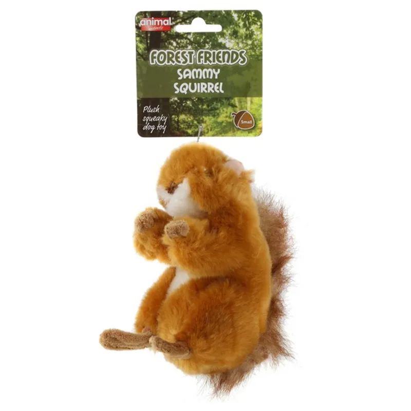 Animal Instincts Sammy Squirrel Dog Toy Small